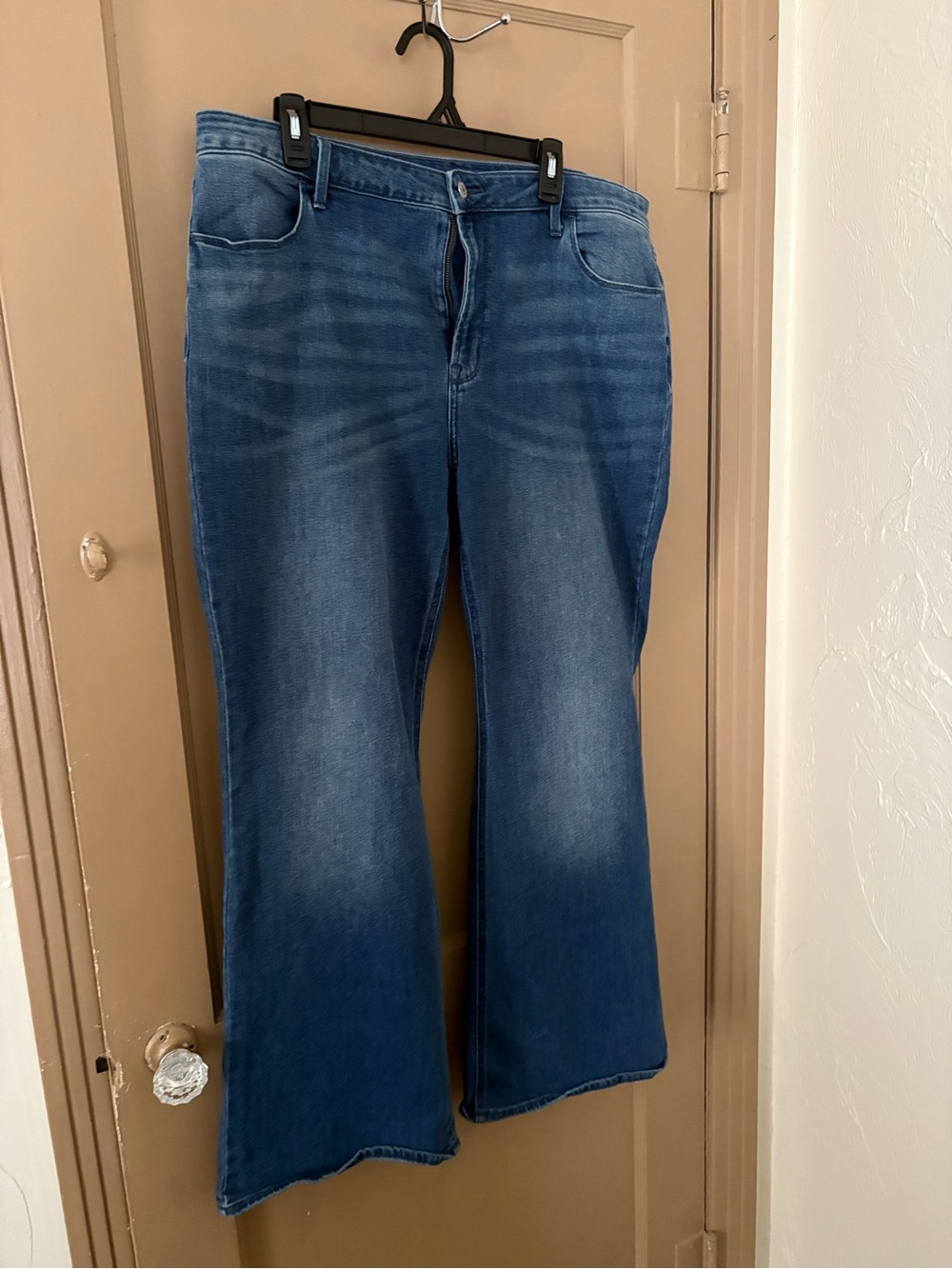 Women's Blue Flared Jeans - old navy